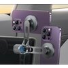 Фото #17 Автомобильный держатель Baseus T-Space Series Folding Metal Car Mount Magnetic Phone Holder (C40151300S11-00) Серебристый