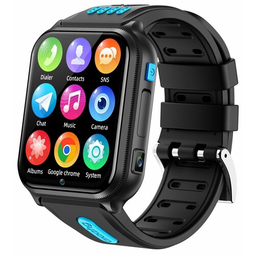 Смарт часы детские Smart Baby Watch H1 PRO 4G Wi-Fi 4-х Ядерный процессор экран 183 дюйма 2 камерыДетские смарт часы с кнопкой SOSУмные часы для детей с GPSДетские часы с видеозвонкомДетские часы телефон Голубой 679000₽