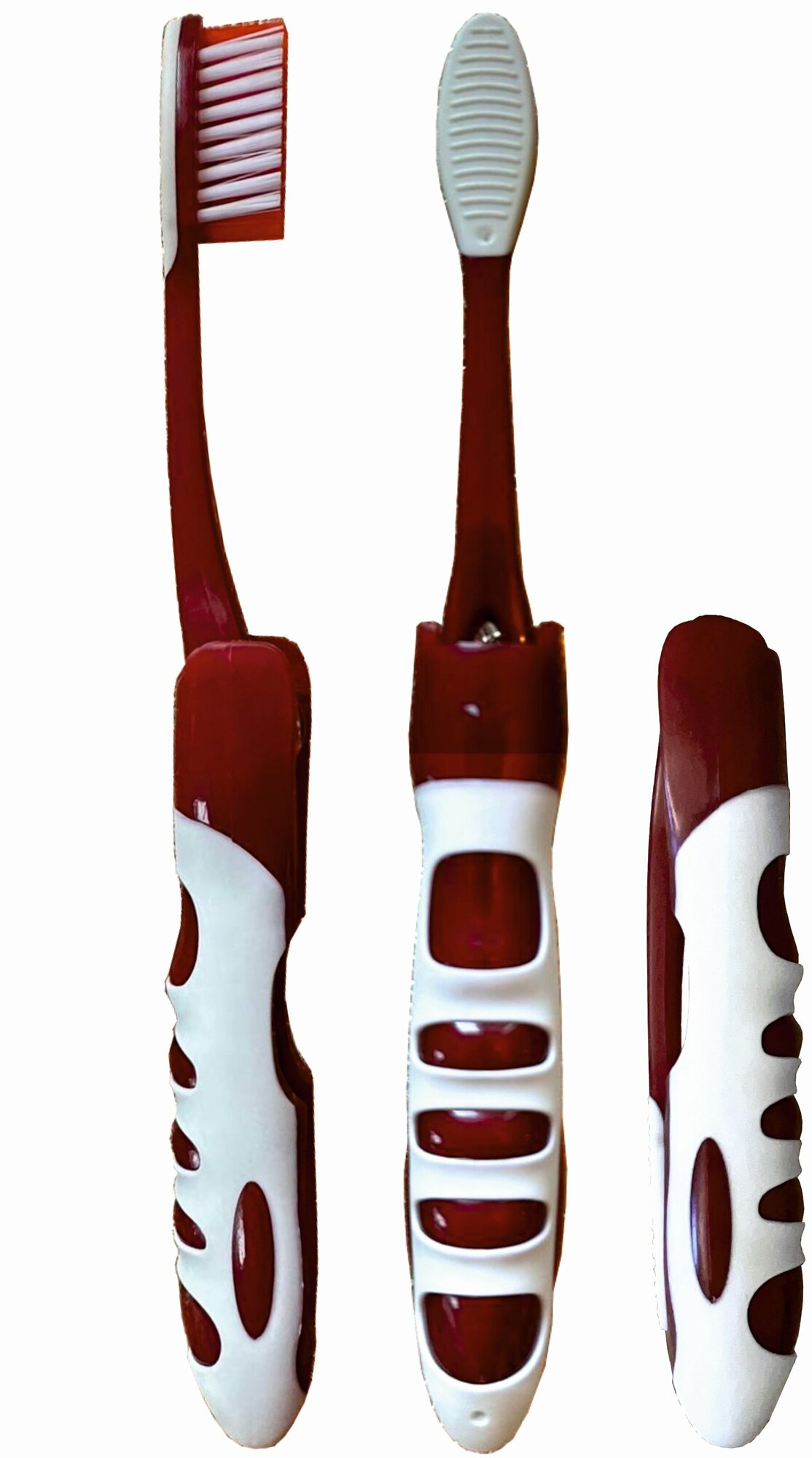 фото Зубная щетка дорожная-складная TREVEL