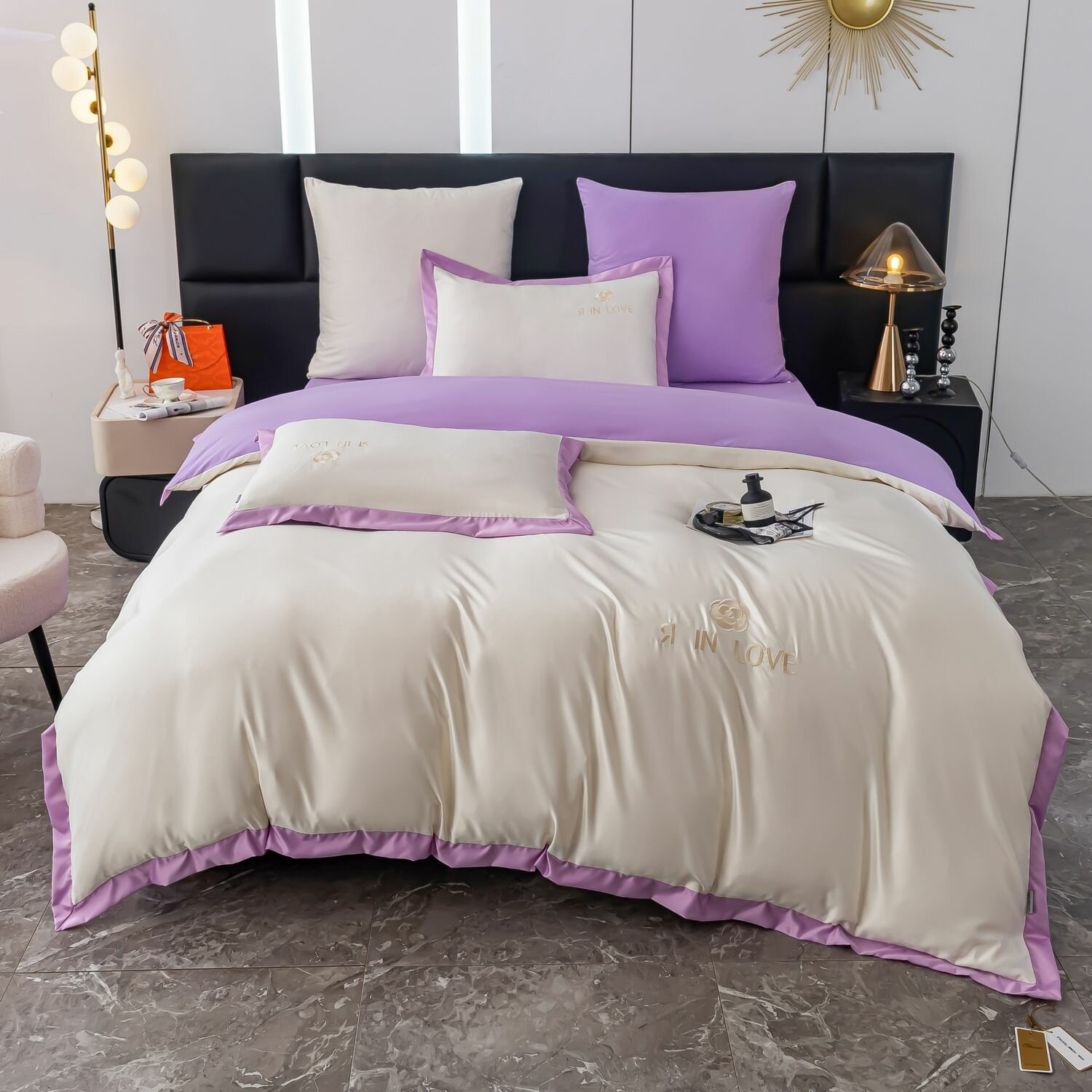 фото Комплект постельного белья Сатин-Шелк Я IN LOVE