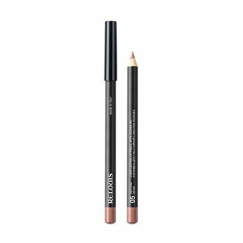 фото Relouis карандаш для губ стойкий с маслом жожоба, тон 05 neutral beige