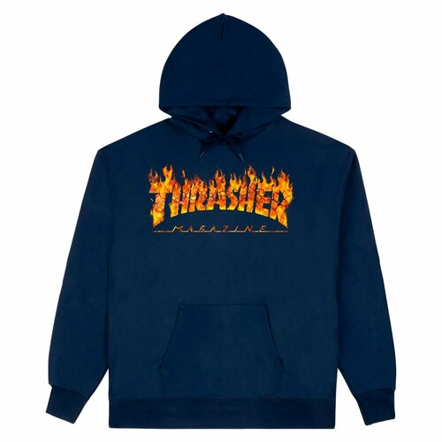 Худи THRASHER, размер L, синий