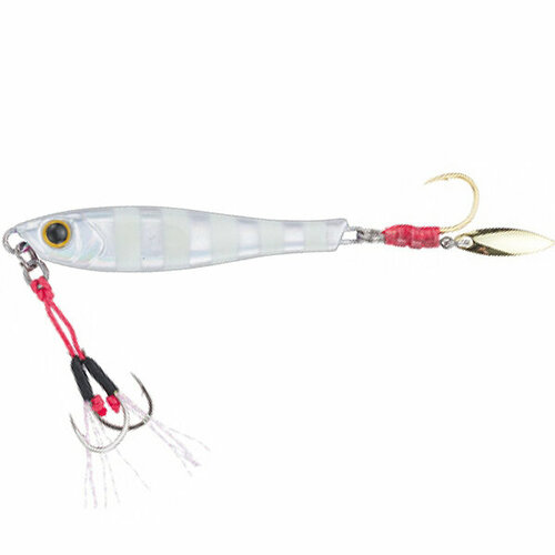 фото Tailwalk, блесна yummy jig tg, 45г, #07, fl glow zebra