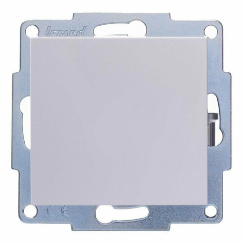 Выключатель 1-клавишный LEZARD Vesna белый 727₽