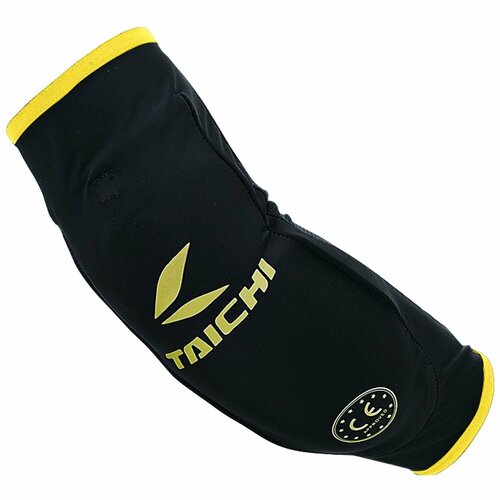 Мотоналокотники Taichi STEALTH CE ELBOW GUARDS (HARD) Black/Yellow, One Size