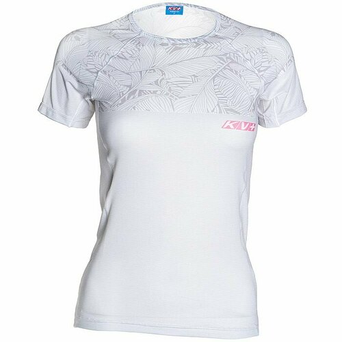 Футболка KV+, размер S, белый/серый shintimes fashion 2021 embroidery cartoon t shirt women summer tops short sleeve woman clothes cotton t shirt tee shirt femme