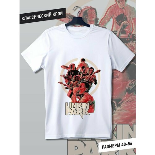 фото Футболка hypnotica, размер m, белый