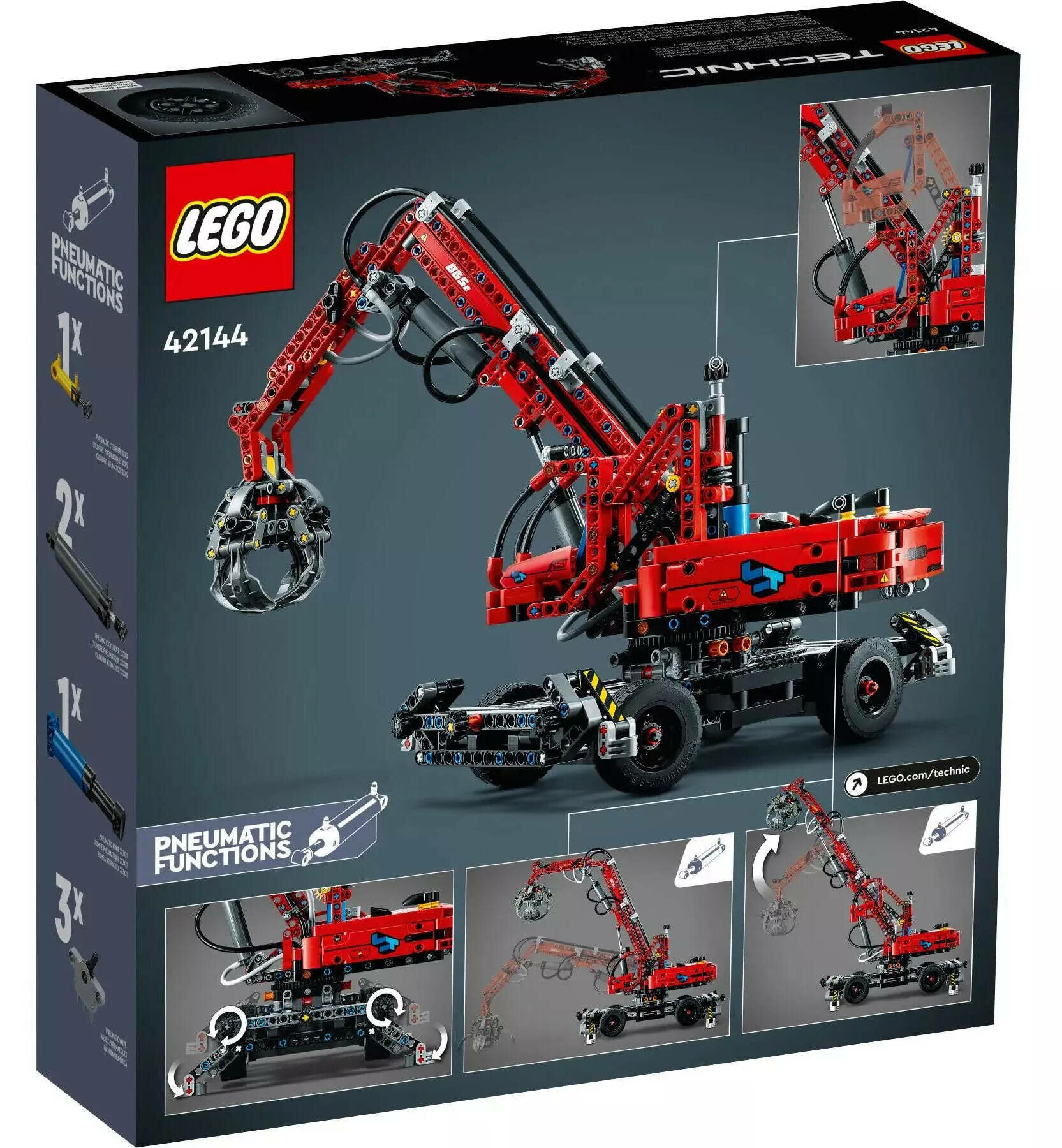 Конструктор LEGO Technic "Погрузчик" 42144 - фото №3