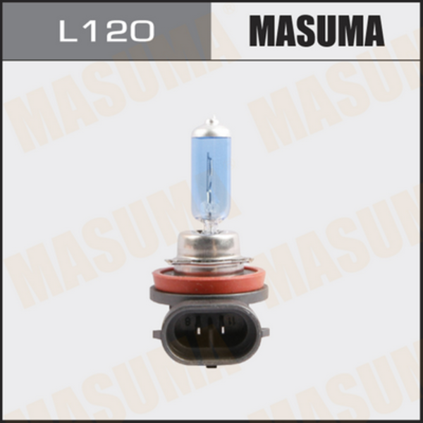 MASUMA L120 (0947112210 / 13503374 / 1S7A13009BA) лампа галогенная (h11) 12v 55w blue\