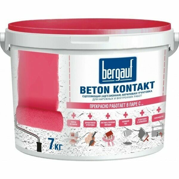 Бетонконтакт Bergauf Beton Kontakt 7 кг - фото №14