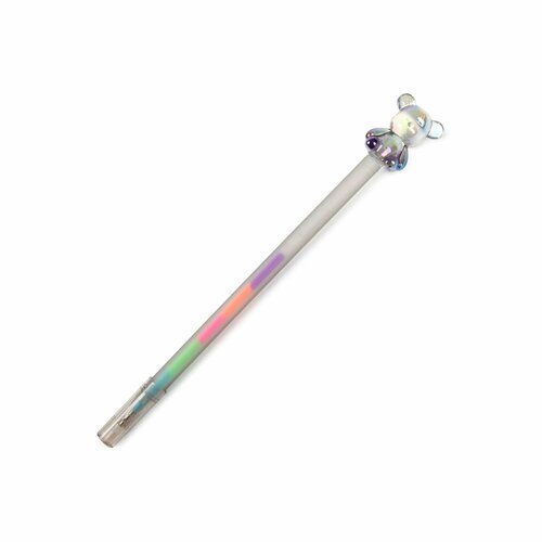 Ручка гелевая Maxleo Bear Rainbow 0.5мм Цветная ZF3229-2 ручка гелевая rainbow единорог 058d 1198d