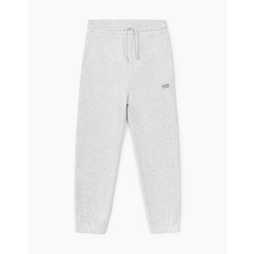 фото Брюки gloria jeans, размер 8-10л/134-140, серый