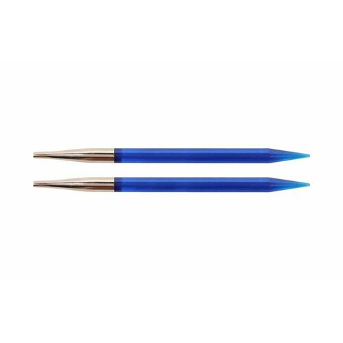 Спицы съемные Trendz 6,5мм для длины тросика 28-126см, акрил, синий KnitPro 51258