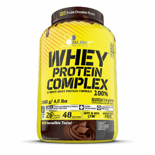 Olimp Nutrition, Whey Protein Complex 100%, 1800г (Шоколад) olimp nutrition whey protein complex 100% 700 г шоколад карамель