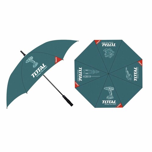 Зонт TOTAL, бирюзовый