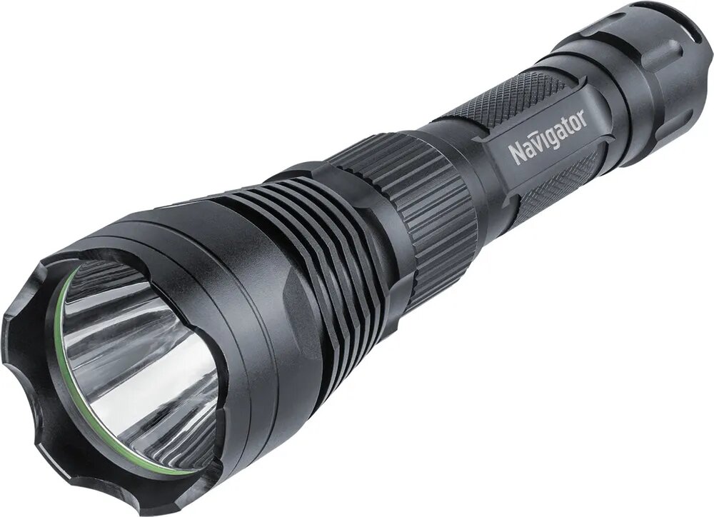 Фонарь Navigator 61 092 NPT-P02-18650 аллюм. проф. CREE LEDx10Вт. Li-ion 2.4 A/h