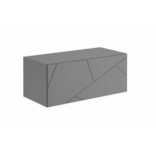 Тумба подвесная ТМ-002 гранж - Серый Шифер Графит Софт матовый 3790₽