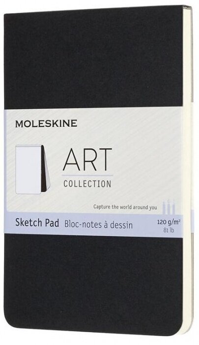 Moleskine ARTSKPAD2 Блокнот для рисования moleskine art soft sketch pad, pocket 90x140 мм, 48 стр, мягкая обложка, черный