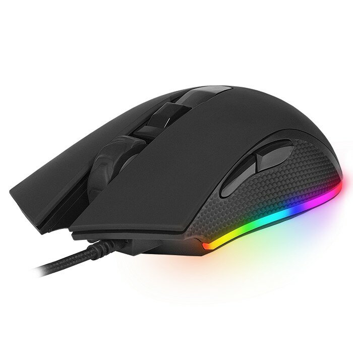 Игровая мышь Sven RX-G750 оптическая 6400dpi 6 кнопок подсветка кабель 1.8м Black