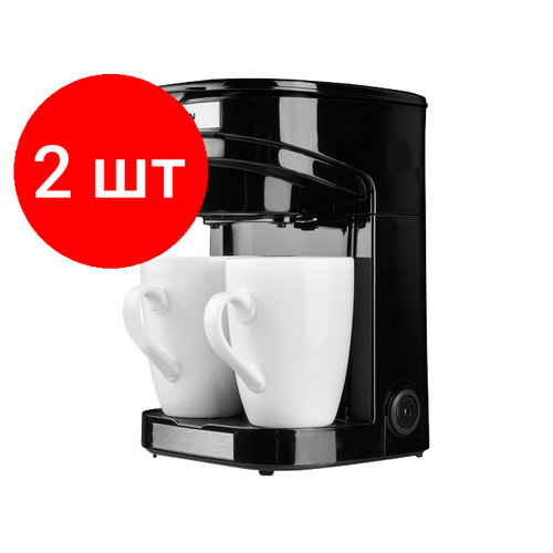 Комплект 2 штук Кофеварка ACM-126 NORMANN капельная 450 Вт 250 мл 2 кружки 321600₽