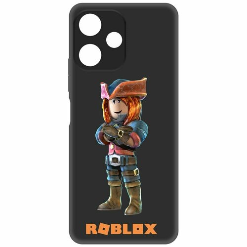 Чехол-накладка Krutoff Soft Case Roblox-Эзебель для Xiaomi Poco M6 Pro 5G черный чехол накладка krutoff soft case roblox заключенный для xiaomi poco m6 pro 5g черный