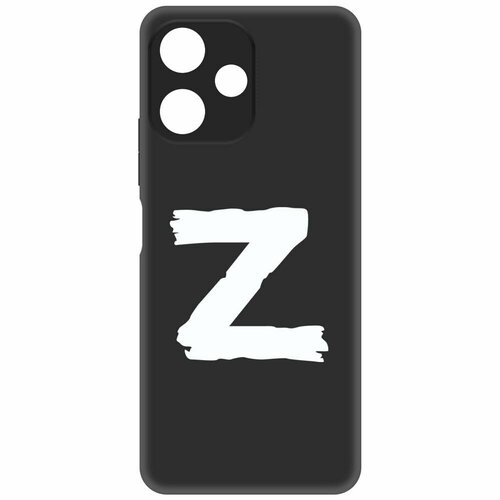 Чехол-накладка Krutoff Soft Case Z для Xiaomi Poco M6 Pro 5G черный чехол накладка krutoff soft case z для xiaomi poco m6 pro 4g черный