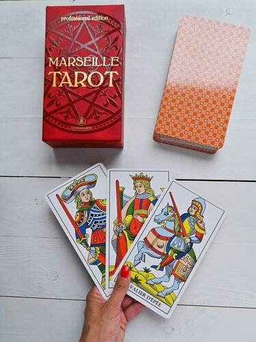 Изображение товара Марсельское Таро Профессиональное издание, Lo Scarabeo, большой формат