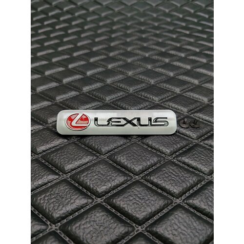 Логотип (шильдик) Lexus большой металлический