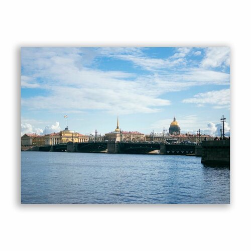 Постер, плакат на бумаге / Санкт-Петербург / Размер 60 x 80 см