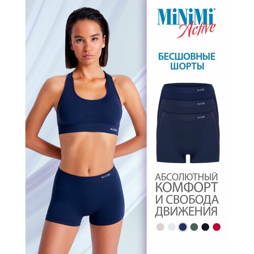 фото Трусы minimi, 3 шт., размер 44/46 (s/m), синий