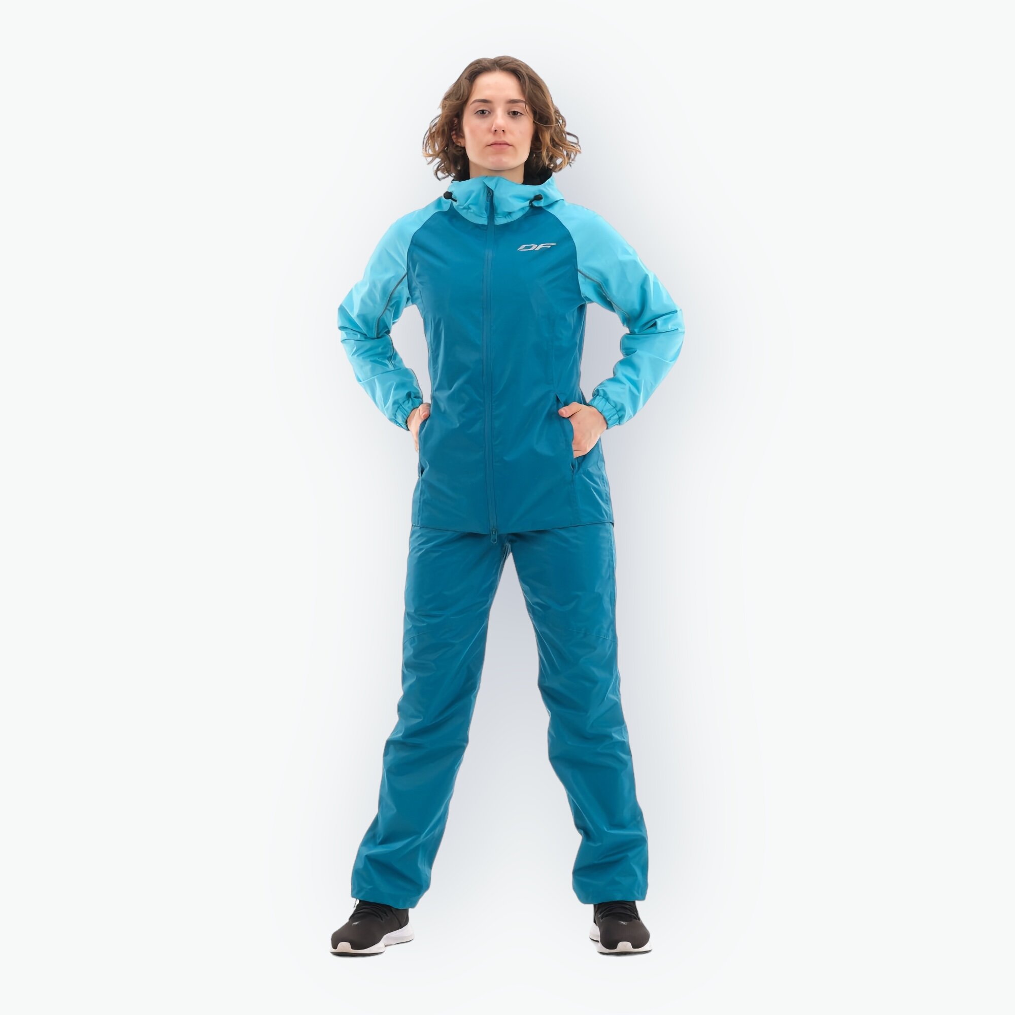Мембранный костюм женский Dragonfly ACTIVE 2.0 Woman Blue-Marine 2021 - Голубой - Размер M