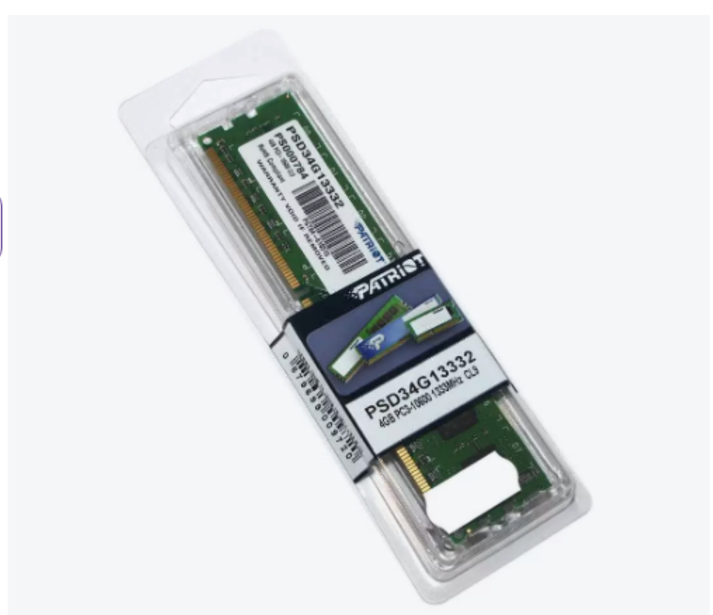 Модуль памяти Patriot Memory DDR3 DIMM 1333Mhz PC3-10600 CL9 - 4Gb - фото №12