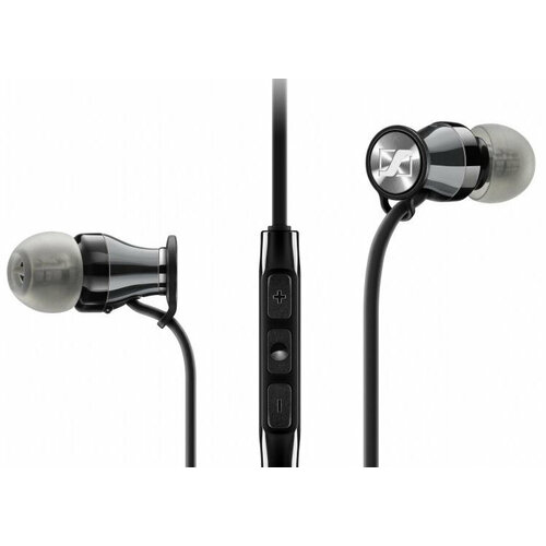 Гарнитура SENNHEISER M2 IEI BLACK CHROME (15-22,000 Гц, 18 Ом)