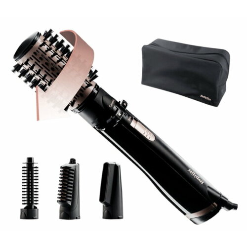 Фен-щетка BaByliss AS200ROE 1000Вт чёрный фен щетка babyliss as200e