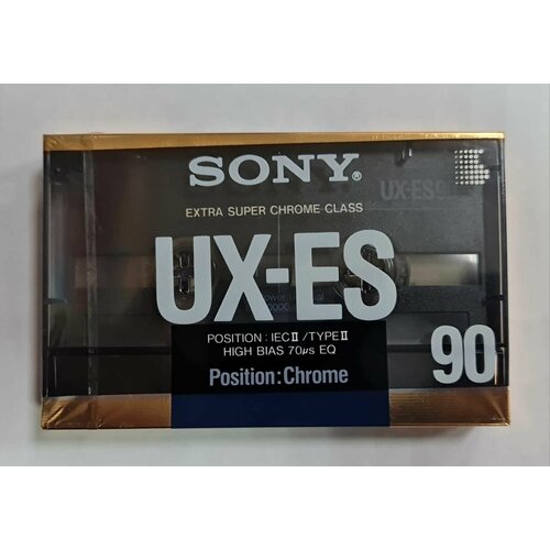 Аудиокассета SONY UX-ES 90 коморы 1988г персоналии автомобили блок