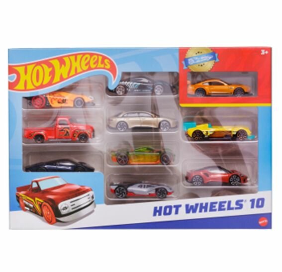 Набор машинок Mattel "Hot Wheels", подарочный, №21