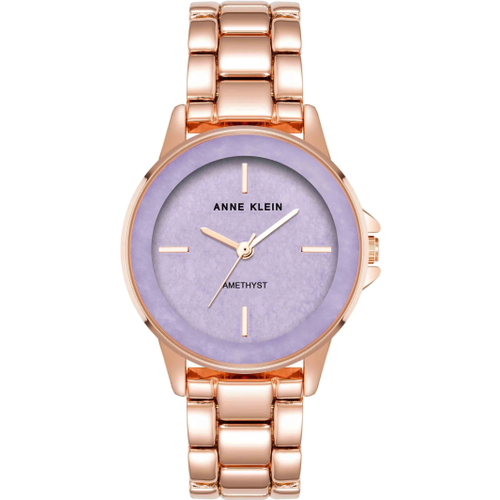 фото Наручные часы anne klein, золотой, фиолетовый