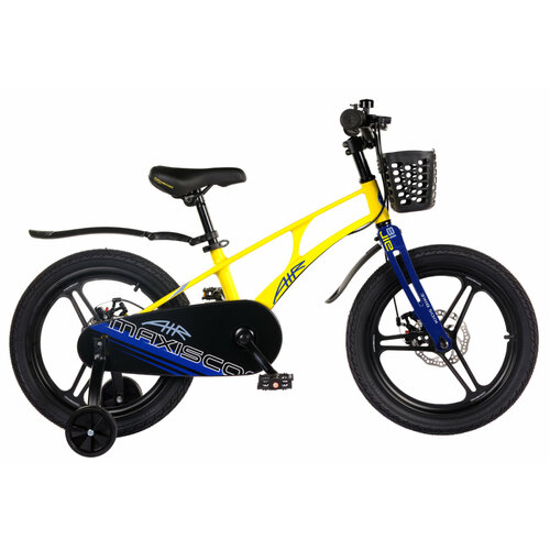 Детский велосипед Maxiscoo Air Pro 18 2024 18 Желтый 110-125 см 2190000₽