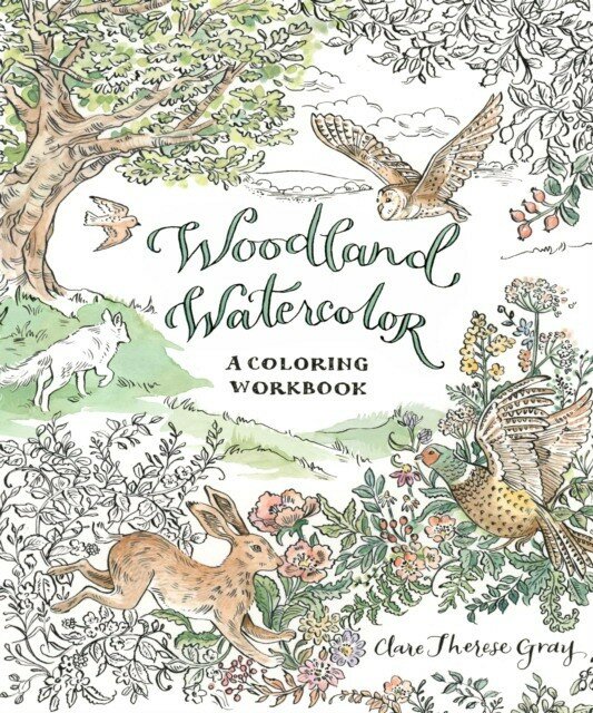 Clare Therese Gray "Woodland Watercolor"