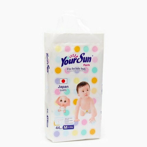 Подгузники-трусики YourSun M (6-10 кг), 44 шт