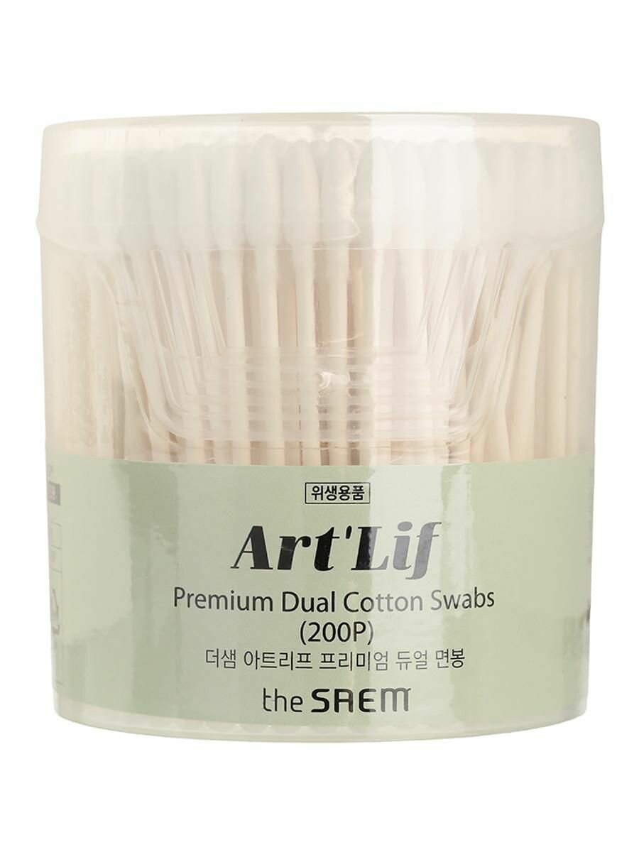 Палочки ватные 200 шт. Art'Lif Premium Dual Cotton Swabs, The Saem