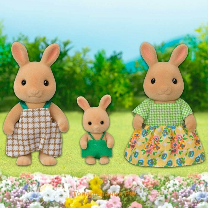 Игровой набор Sylvanian Families Семья Солнечных Кроликов (5372) - фото №10