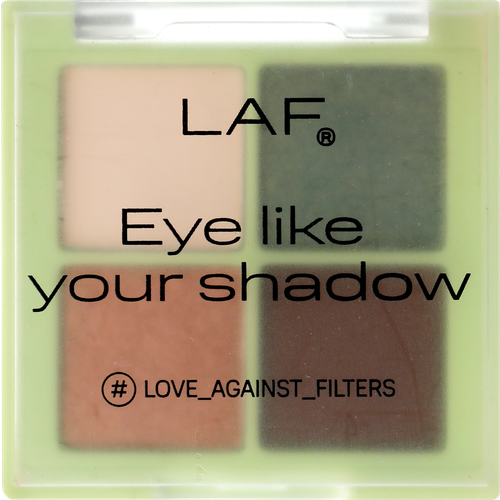 Палетка теней для век Laf 4 цвета тон 02 800₽