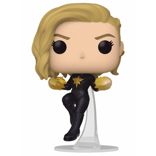 Фигурка Funko POP! Bobble Marvel The Marvels Captain Marvel (1249) 67595 фигурка мстители капитан марвел кэрол дэнверс avengers carol danvers captain marvel 17см пакет