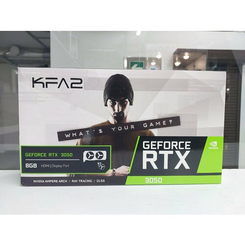 Видеокарта KFA2 GeForce RTX 3050 X White 35NSL8MD5WEK 2590000₽