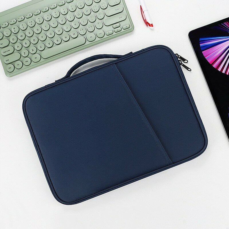 Чехол F-MAX для планшетов Apple iPad Pro с замком на молнии, внутренними карманами и отделениями для хранения аксессуаров, синий