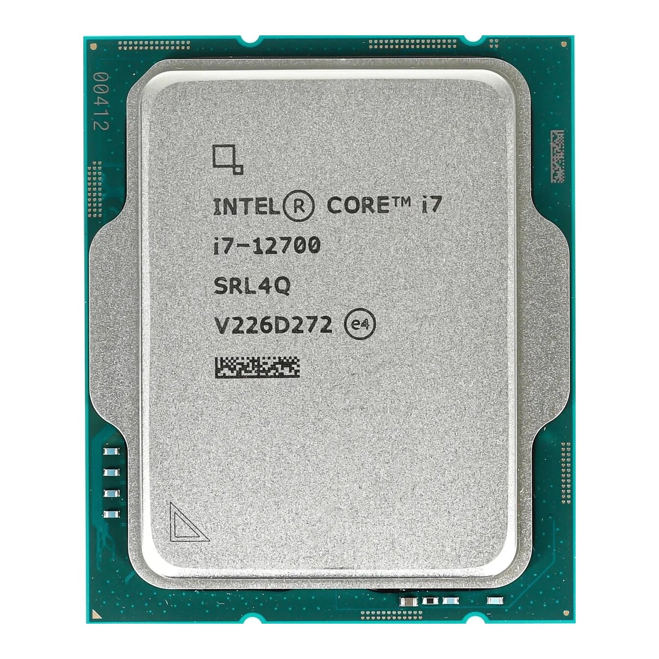 Процессор Intel Core i7-12700, 12C20T, 2.1 ГГц, Turbo Boost 4.9 ГГц, 25MB L3 кэш, Intel UHD Graphics 770, LGA1700, OEM