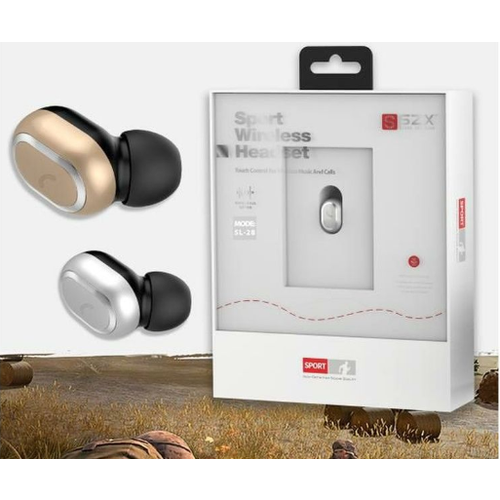 Bluetooth моно гарнитура SZX SL-28 серебристый 39500₽