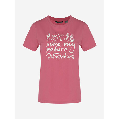 Футболка OUTVENTURE, размер 50-52, розовый футболка outventure размер 50 52 розовый