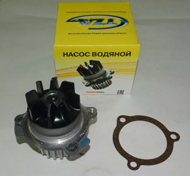 Помпа /2190 Гранта, Datsun/ пласт. крыл. Power Full ТЗА 21116-1307010-20